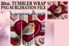 Gentle Breezes 20oz tumbler wrap, Valenines Animals Product Image 1