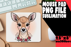 BLISSFUL mouse pad Playful Design, Valenines Animals Product Image 1