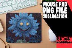 Nostalgic Retro Blooms: Mouse Pad Designs PNG Product Image 1