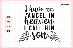 Heartfelt Memorial Quote SVG | I Call Him Son Product Image 3