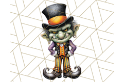 Halloween Monster Clipart PNG, Cute Spooky Characters Product Image 2