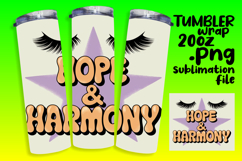 20oz Tumbler Wrap for Unique Style , Woman Eyes Product Image 1