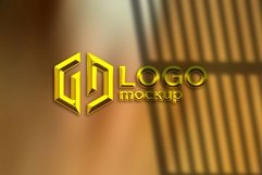 Gold Logo Mockup Template Product Image 1