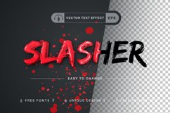 Blood Slasher - Editable Text Effect, Font Style Product Image 1