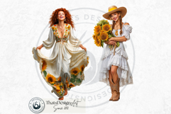 Sunflower Women Romantic Country and Boho Summer Graphics Product Image 12