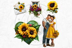 Sunflower Women Romantic Country and Boho Summer Graphics Product Image 14