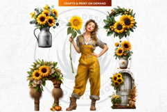 Sunflower Women Romantic Country and Boho Summer Graphics Product Image 15