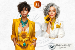 Sunflower Women Romantic Country and Boho Summer Graphics Product Image 16