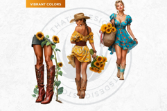 Sunflower Women Romantic Country and Boho Summer Graphics Product Image 9