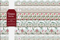 Christmas Digital Patterns with matching Tags Product Image 2