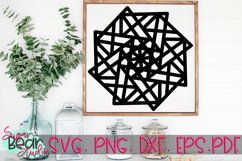 Triangular Circle Mandala - A Mandala SVG Product Image 1