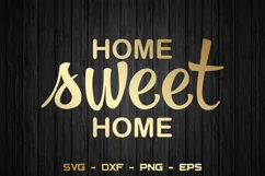 Home sweet home svg, Sweet home laurel wreath svg Product Image 3