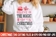 Believe In The Magic Christmas SVG Design,Christmas-SVG Product Image 2
