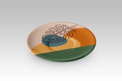 White plate, mock-up. Product Image 4