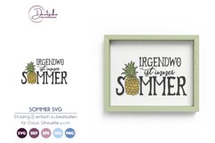 Immer Sommer | Ananas SVG Product Image 1