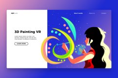 Painting VR - Banner &amp; Landing Page Product Image 1