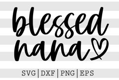 Blessed nana SVG Product Image 1