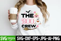 The Boo Crew SVG Cut File, The Boo Crew Sublimation PNG Product Image 2