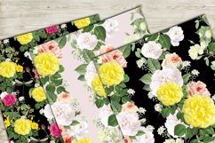 Peony Seamless Patterns, Digital paper, scrapbooking Product Image 6