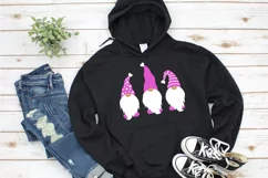 Valentine's Day Gnomes SVG with decorative hats Product Image 2