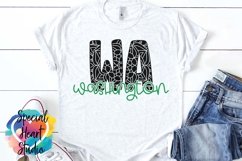 Washington Mandala - A State SVG Cut File Product Image 1