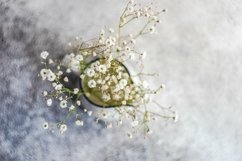 White gypsophila flowers in the ceramic vase Product Image 1