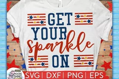 Get Your Sparkle On SVG DXF PNG EPS Cutting Files Product Image 1
