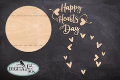 Valentines day Love door sign svg Laser cut files Product Image 2