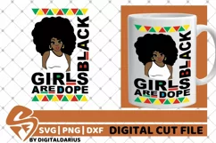 Pretty Black Girl svg, Melanin svg, Natural Hair svg, Afro Product Image 2