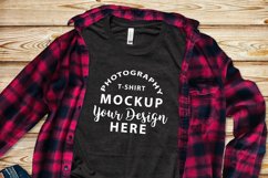 Bella Canvas 3001 Mock-up Bundle Buffalo Plaid style Product Image 5