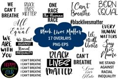 Black Lives Matter Overlays-Photo and Text Overlays Product Image 1