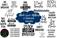 Black Lives Matter Overlays-Photo and Text Overlays Product Image 1