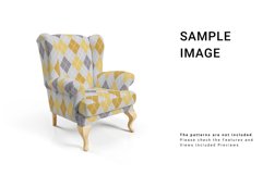 Armchair Upholstery Mockup Set Product Image 3