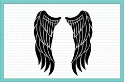 angel wings svg, angel svg, angel wings iron on, wings svg, Product Image 2