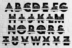 Urban City Alphabet A-Z svg eps ai png pdf Product Image 2