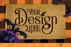 Halloween Mockup | Witch's Doormat Styled Photo Product Image 1