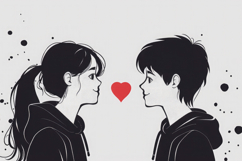 Couple Love Background Wallpaper Product Image 1