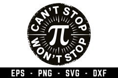 Pi Svg Design|Pi Mathematics SVG Cut files | Cricut Product Image 1