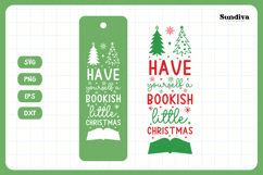 Christmas Bookmark Saying SVG For Book Lovers - Bookish Product Image 3