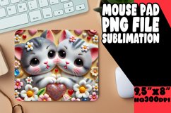 Joyful Mouse Mat Design Sublimation, Cupid Product Image 1