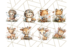 Forest Fairy Garden Creatures PNG, Whimsical Woodland Art Product Image 3