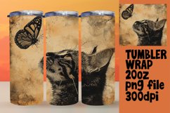 Kitty Kingdom: Sublimation Tumblers Featuring Cats Product Image 1