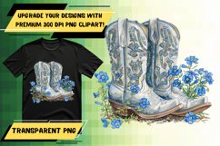 Springtime Stirrups: Western-themed Sublimation Product Image 1