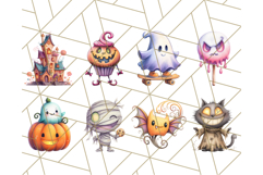 Whimsical Halloween Candy PNG Clipart Product Image 3