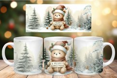 Mug Wrap Sublimation - baby bear Product Image 1