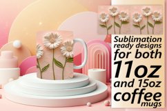 Petal Harmony: Sublimation 11oz/15oz Mug Product Image 1