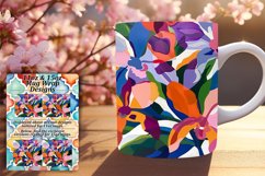 Vibrant Petal Mug Designs: Assorted Springtime Delights Product Image 1