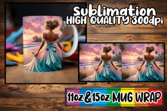 Uplifting days 11oz 15oz sublimation wrap, Women Product Image 1
