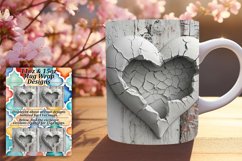 Valentine's Day Gift Mug - 3D Heart Enchantment Product Image 1