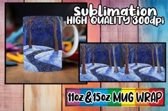 Vibrant Beauty Mug Wraps for 11oz 15oz Product Image 1